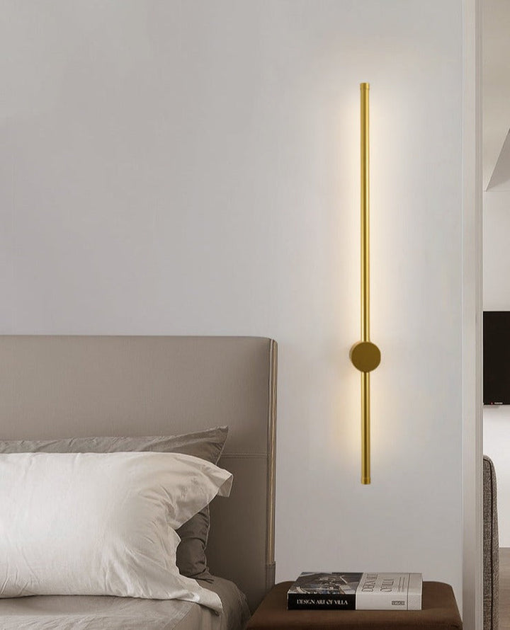 Lisslune | NordicRod – Minimalist Wall Lamp with Plug for Chic Interiors