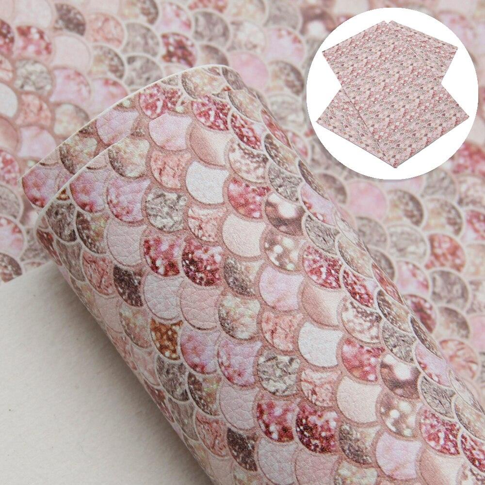 Lisslune | Chic Polka Dot Synthetic Leather Crafting Fabric