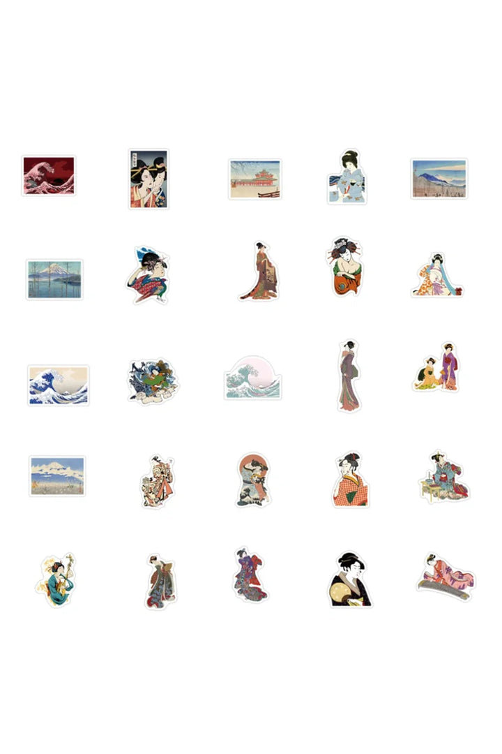 Lisslune | Art Hoe Scrapbooking Stickers