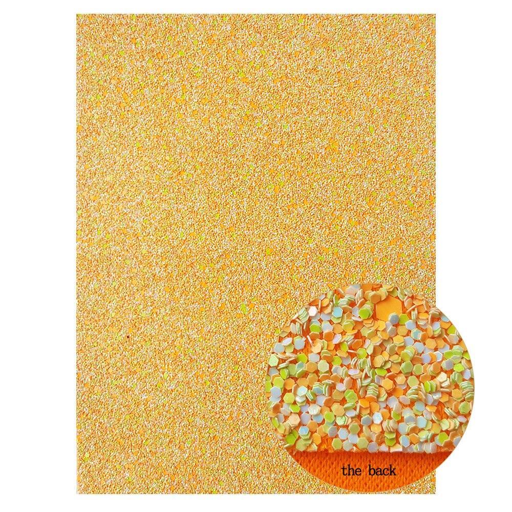 Lisslune | Glittering Chunky PU Leather Look: The Ultimate DIY Craft Companion
