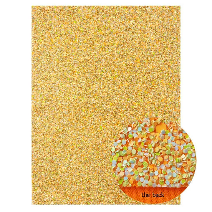 Lisslune | Glittering Chunky PU Leather Look: The Ultimate DIY Craft Companion