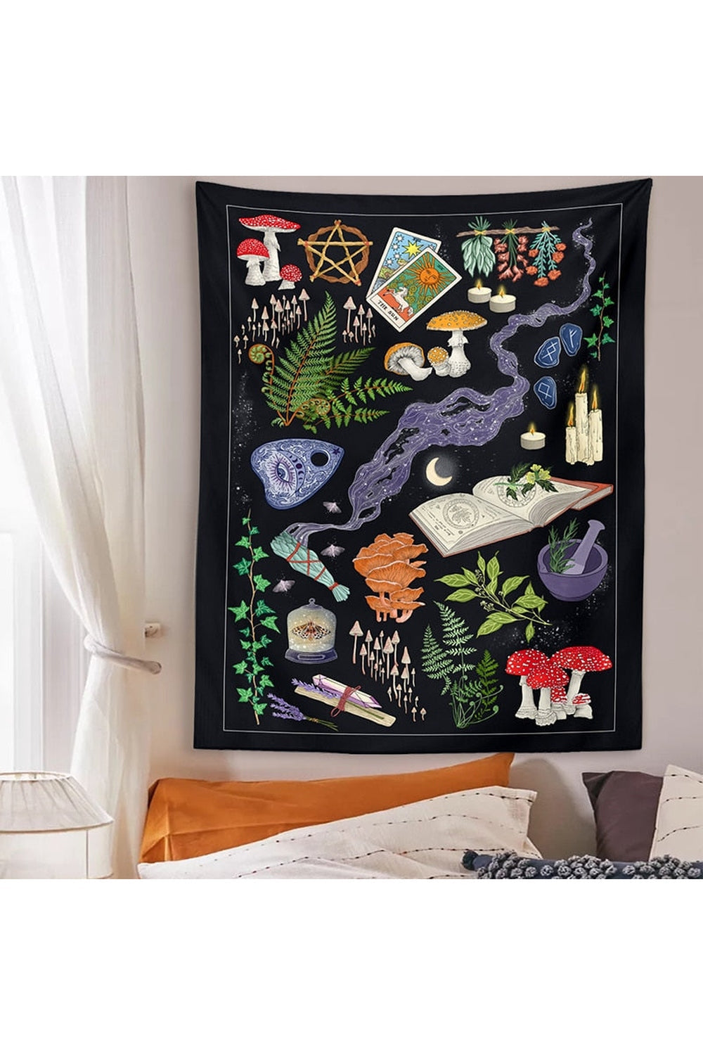 Lisslune | Ingredients wall tapestry