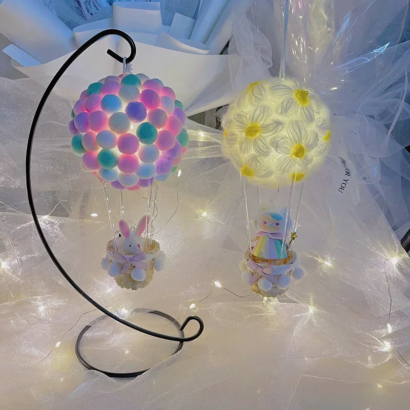 Lisslune | DIY Hot Air Balloon-Shape Flying Animals Night Lamp