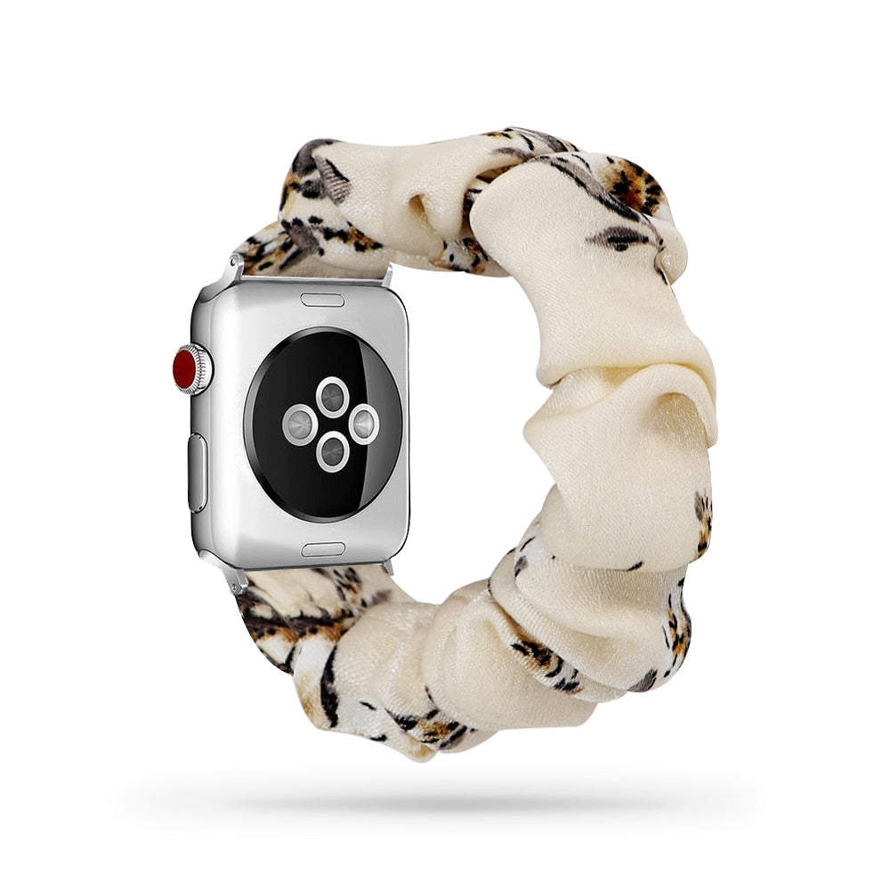 Lisslune | ELASTIC Apple Watch BAND IN HAIR TIE STYLE