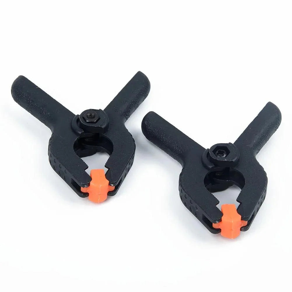 Lisslune | Sustainable 6-piece plastic clamp set with spring for woodworking and DIY tasks