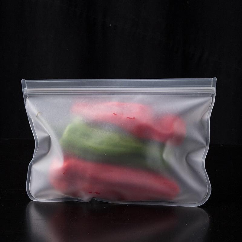 Lisslune | Eco-friendly silicone food storage bags - Keep your food effortlessly fresh