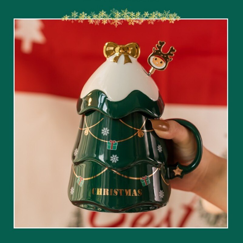 Lisslune | 3D Creative Christmas Tree Mug
