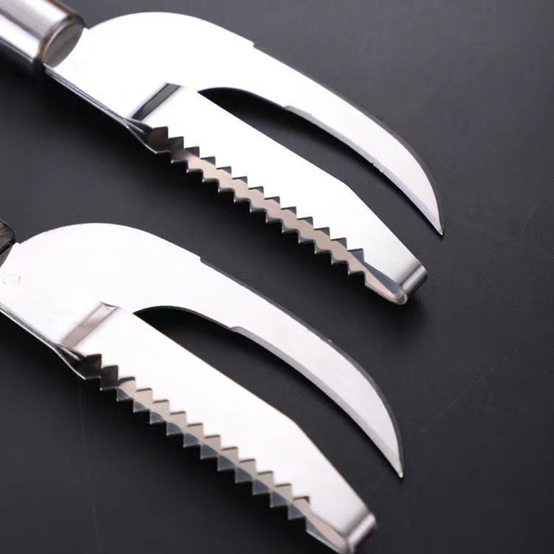 Lisslune | Stainless Steel Fish Cleaner Tool