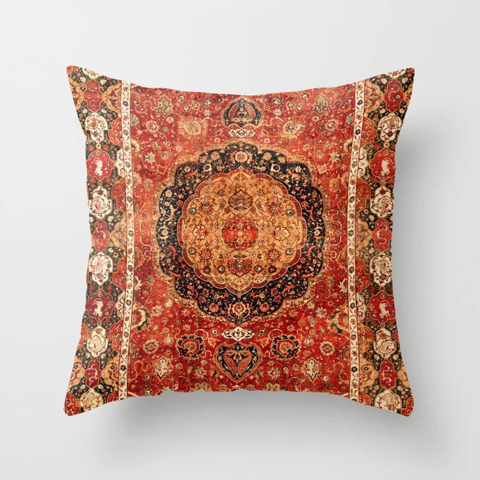 Lisslune | Nordic cushion cover in Moroccan style, Indian boho luxury living room bedroom cushion cover, lumbar pillow, home decoration