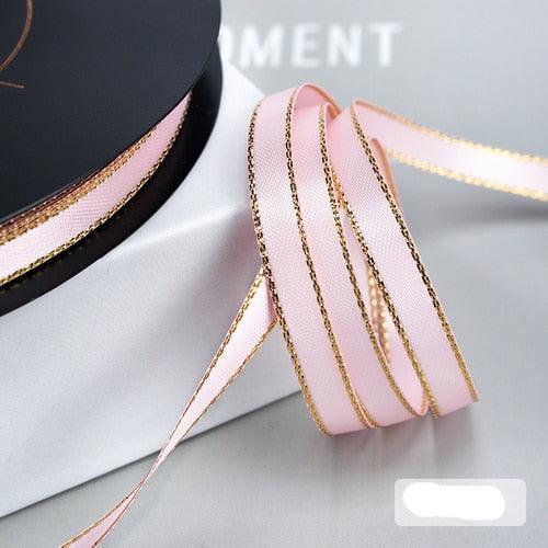 Lisslune | Luxe shimmering satin craft ribbon collection - 50 yards premium quality for DIY masterpieces