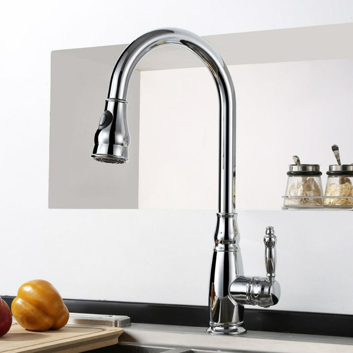 Lisslune | Ashby - Retractable kitchen faucet