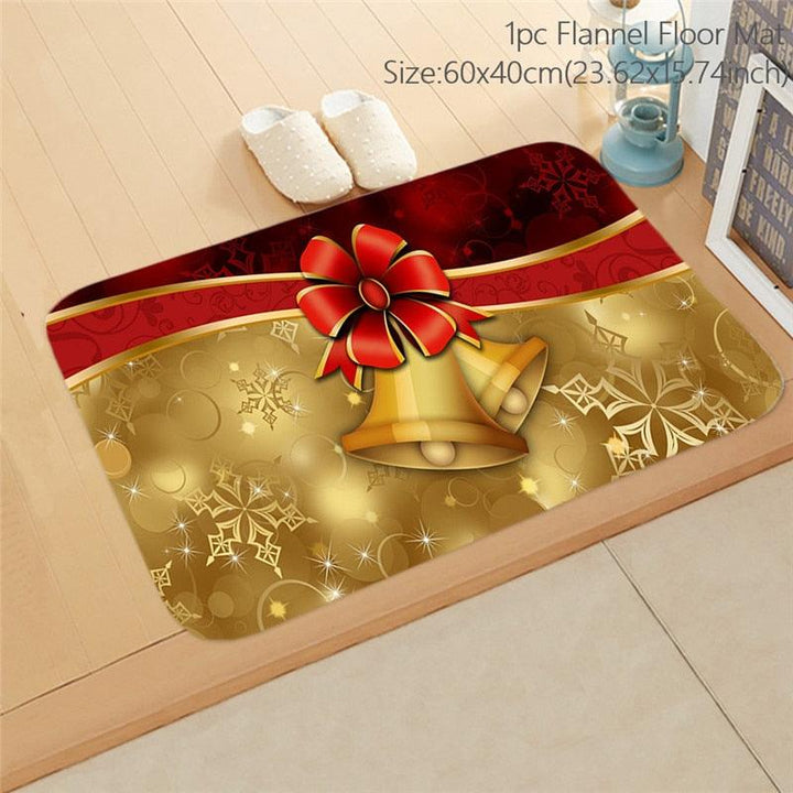 Lisslune | Cheerful Holiday Doormat for a Cheerful Welcome