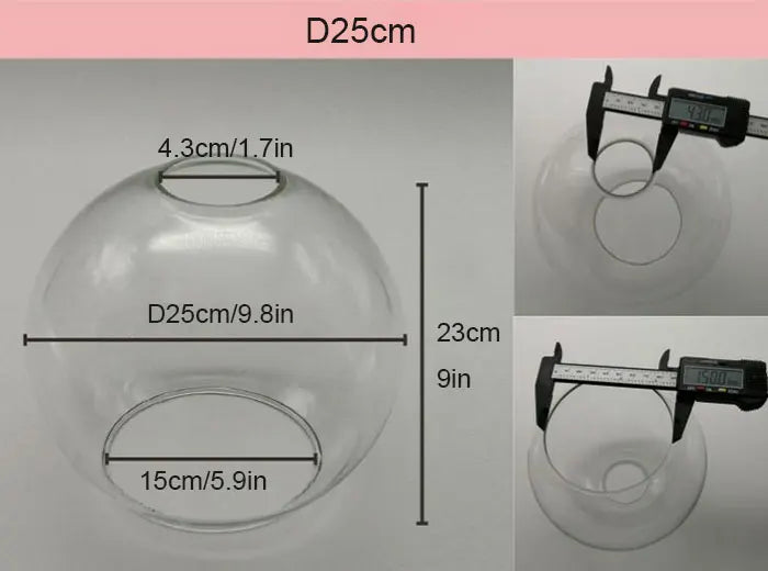 Lisslune | ClearShade | Lampshade Transparent Light Cover