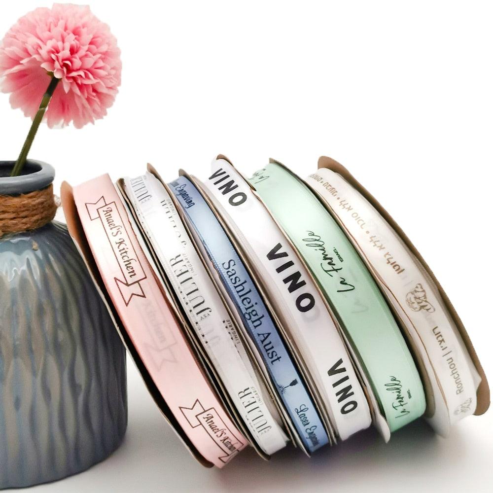 Lisslune | Adjustable Satin Ribbon Print: Custom Made Unique Designs for Every Occasion