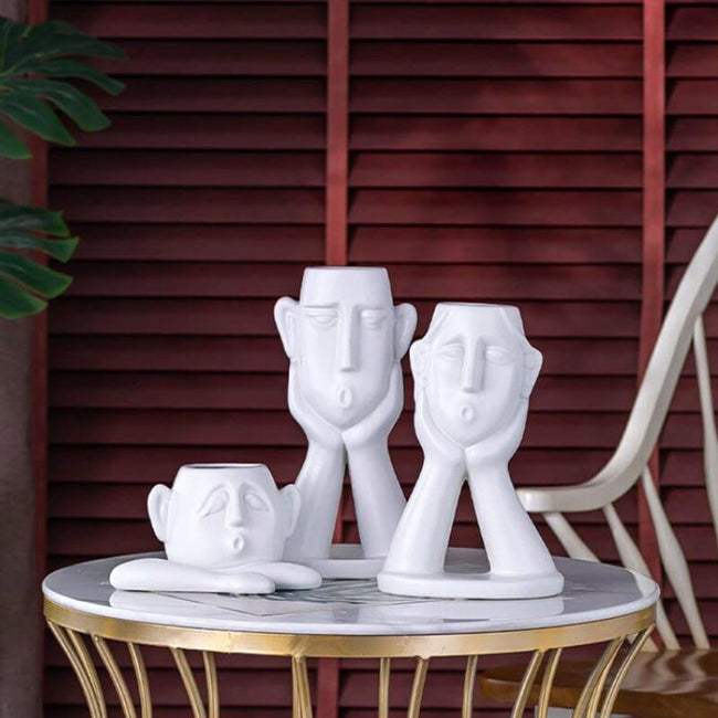 Lisslune | Sculptura Elegance - Artistic vase for modern home decor