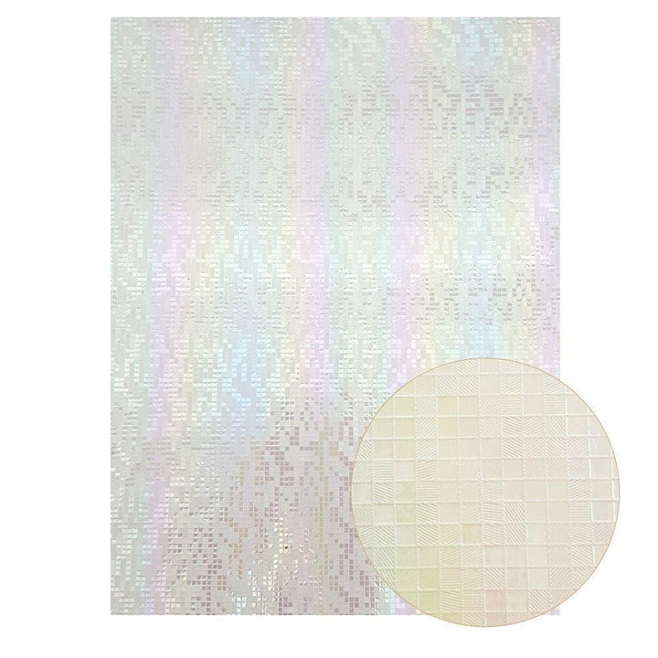 Lisslune | Glittering White Chunky Glitter Fabric Sheets for Stunning DIY Masterpieces