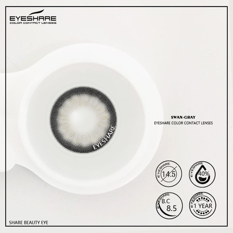 Rynx Swan Gray 14.5mm 1 Pair | 1 Year