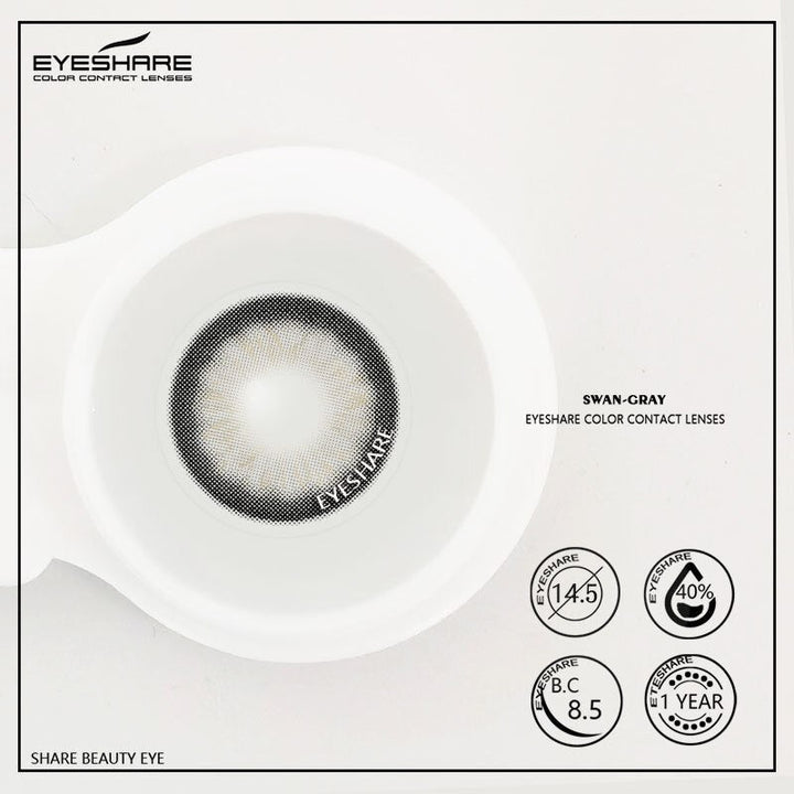 Rynx Swan Gray 14.5mm 1 Pair | 1 Year