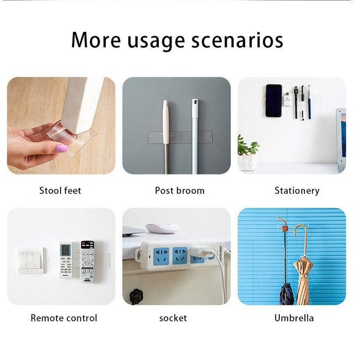 Lisslune | Revolutionary Nano Gel Double-Sided Tape for Effortless Home Organization!