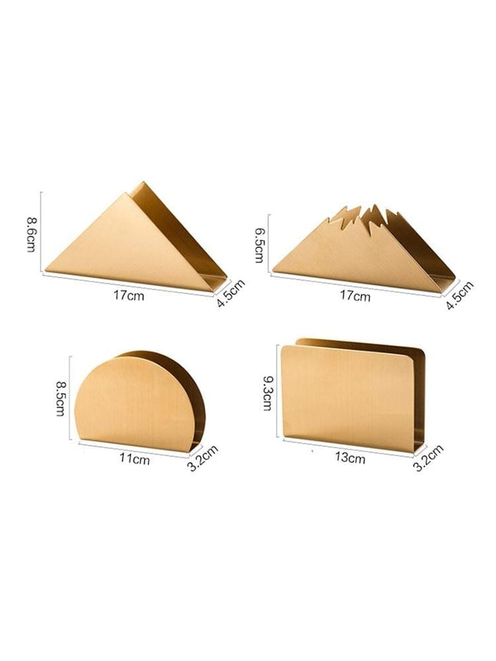 Lisslune | Napkin Holder - SteelElegance - Simple & Stylish - Sustainable Stainless Steel