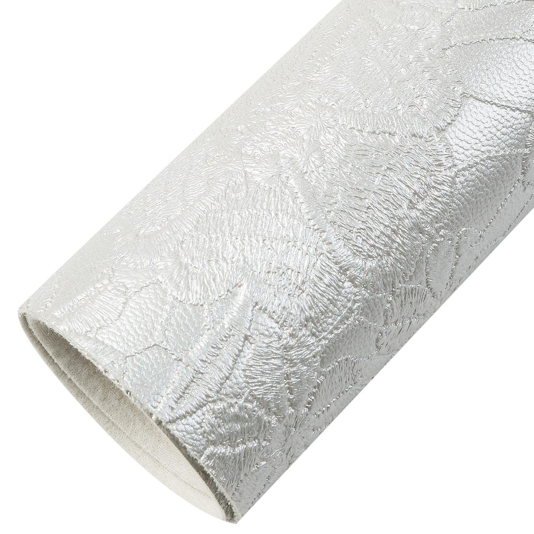 Lisslune | Chic Bloom: Premium Synthetic Leather Craft Sheets for Creative Expression