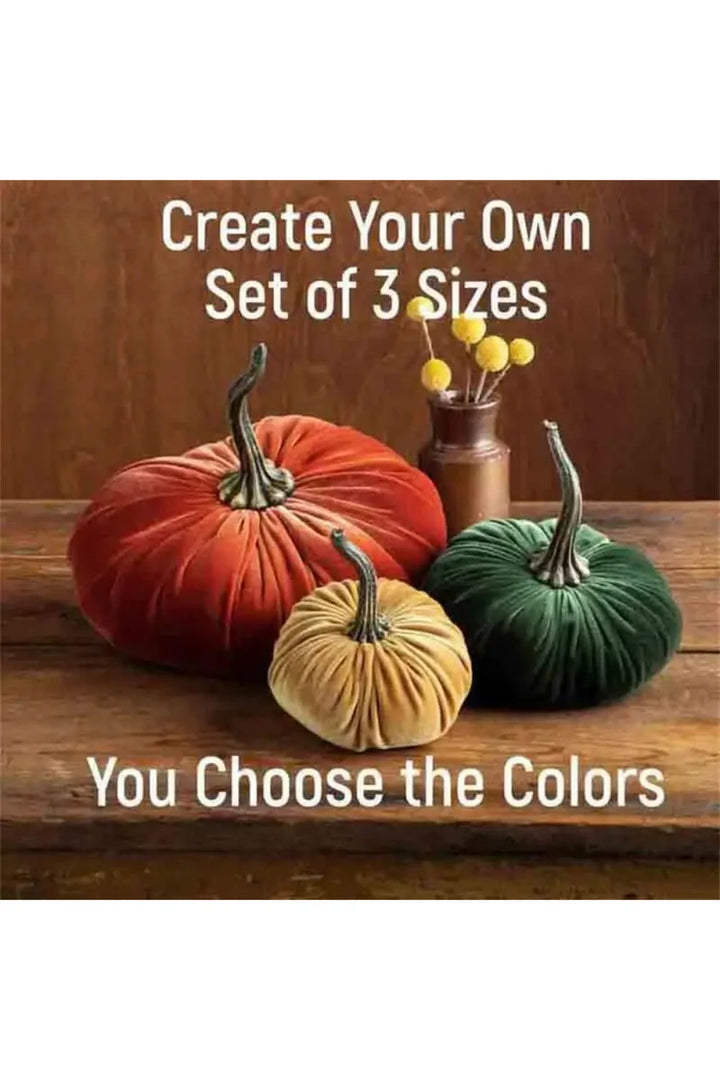 Lisslune | Harvest Pumpkin Cushion Set