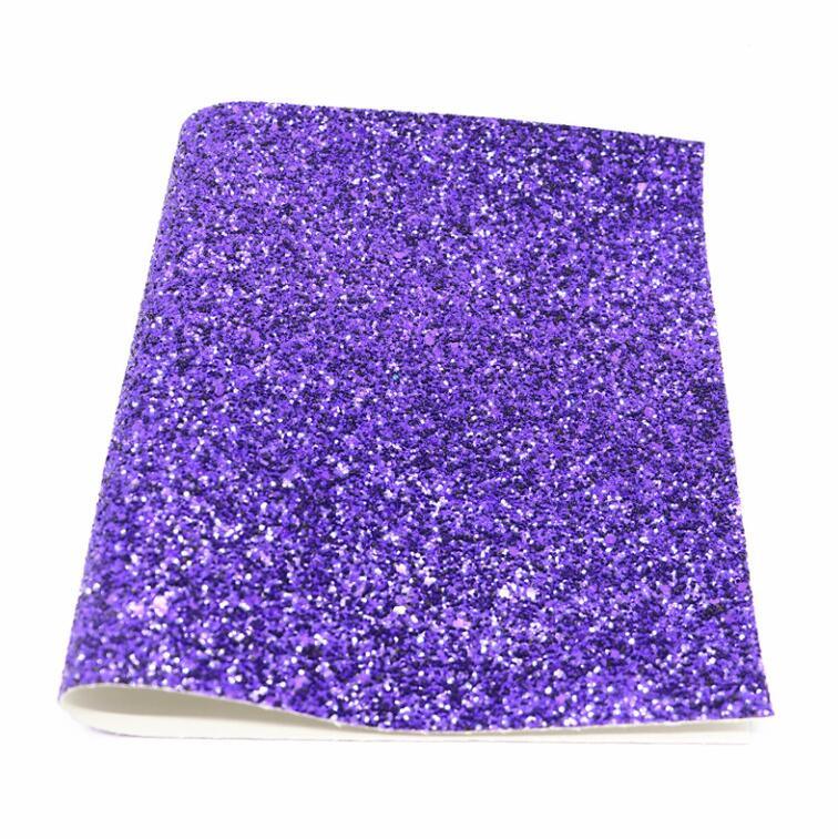 Lisslune | Glittery Synthetic Leather Craft Sheets for Creative DIY - 21CM x 29CM