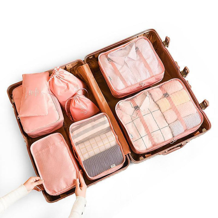 Lisslune | Travel Smart: versatile 8/6/1-piece organizer set for effortless packing