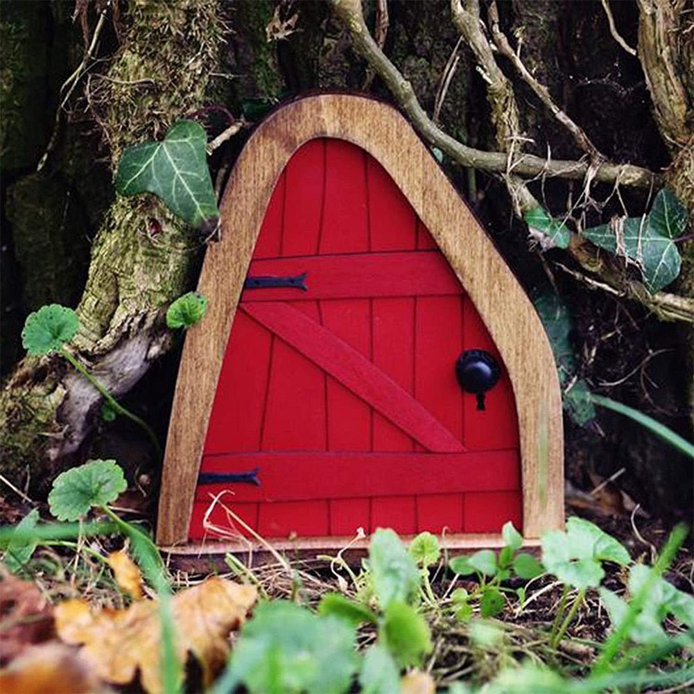 Lisslune | Miniature Elf Fairy & Gnome Door Garden Tree Decoration