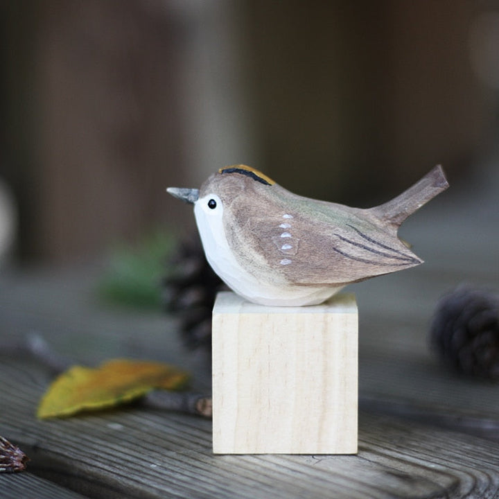 Lisslune | NordicFeathers - Elegant Wooden Bird Figurines