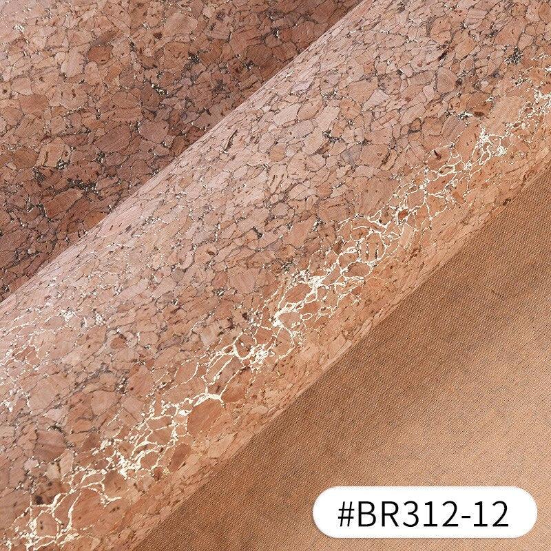 Lisslune | Natural Cork & Synthetic Leather DIY Fabric Kit - Custom Sizes for Every Project