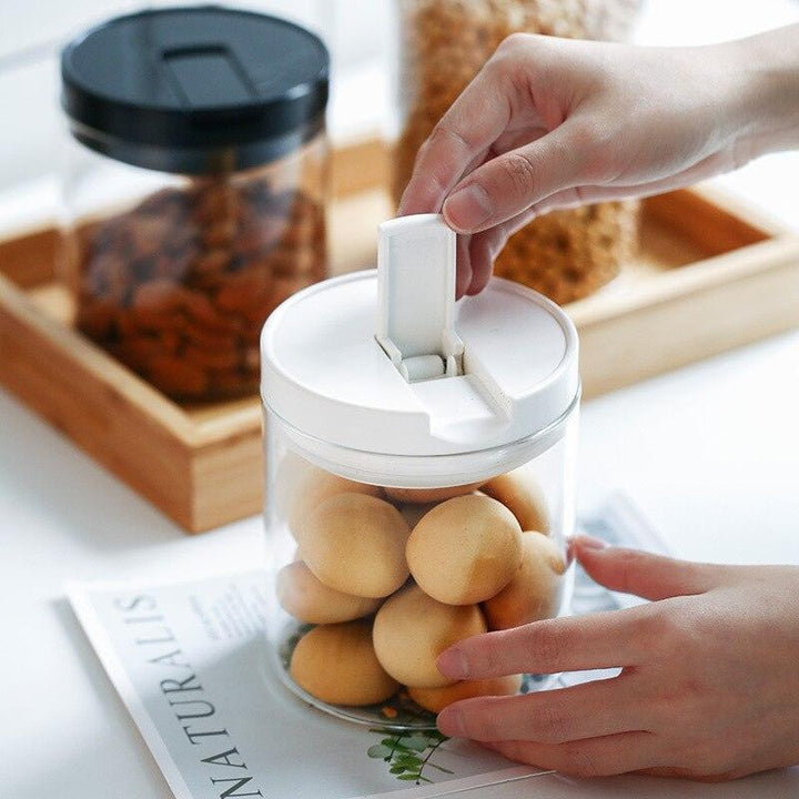 Lisslune | Moisture-proof Glass Grain Container