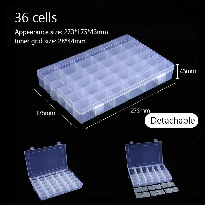 Lisslune | Versatile Jewelry Storage Organizer with 12 Adjustable Compartments