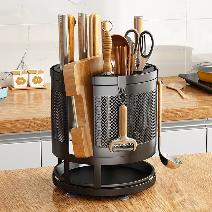 Lisslune | Rotating Kitchen Organizer Shelf Box