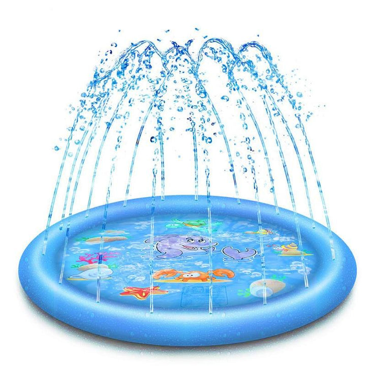 Lisslune | Pool for dogs with water sprinkler on the edge
