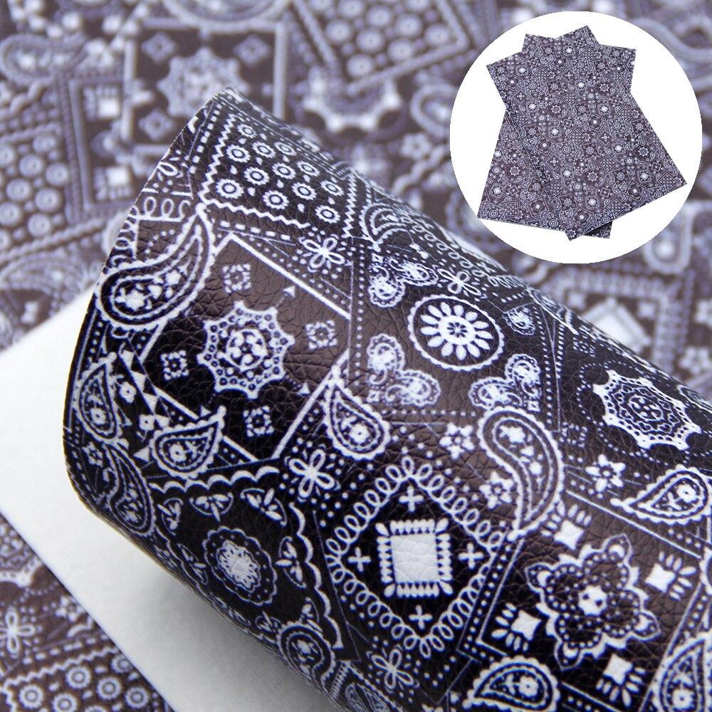 Lisslune | Stylish Geometric Synthetic Leather Creative Sheets for Innovative DIY Creations