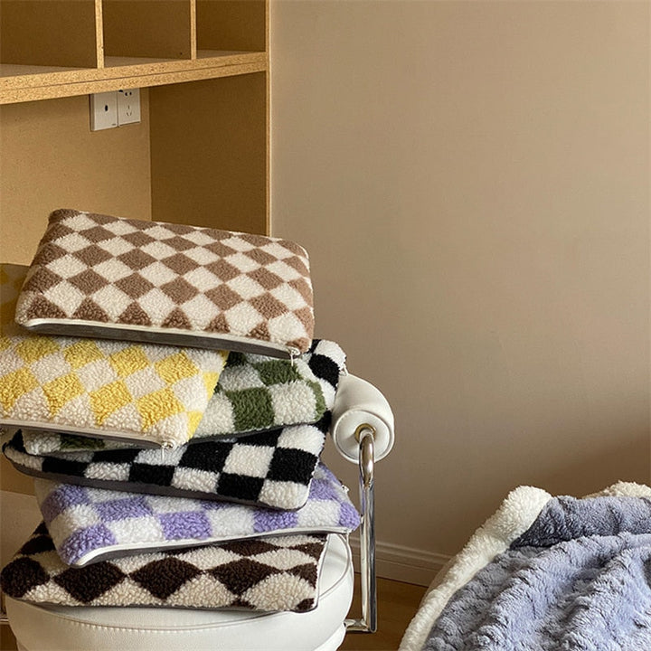 Lisslune | PlaidComfort - Classic Checked Pillow