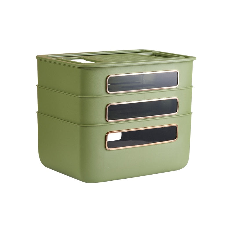 Lisslune | Nordic Stackable Modem Holder Cable Organizer
