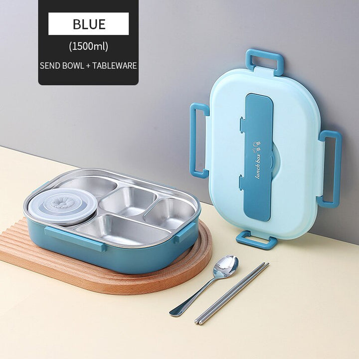 Lisslune | Stainless Steel Multiple Compartment Children's Lunchbox