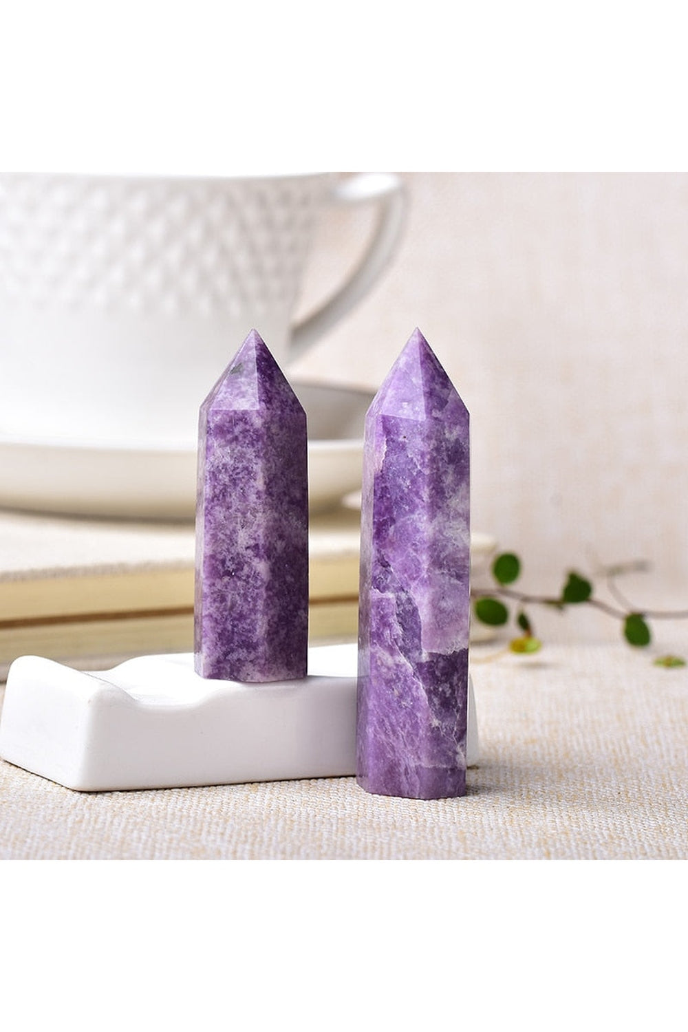 Lisslune | Natural lepidolite crystal