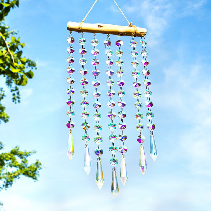 Lisslune | Glass Crystal Wind Chimes Window Decoration