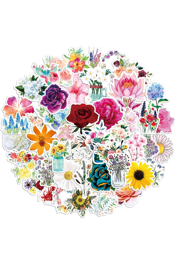 Lisslune | Flower Sticker Set
