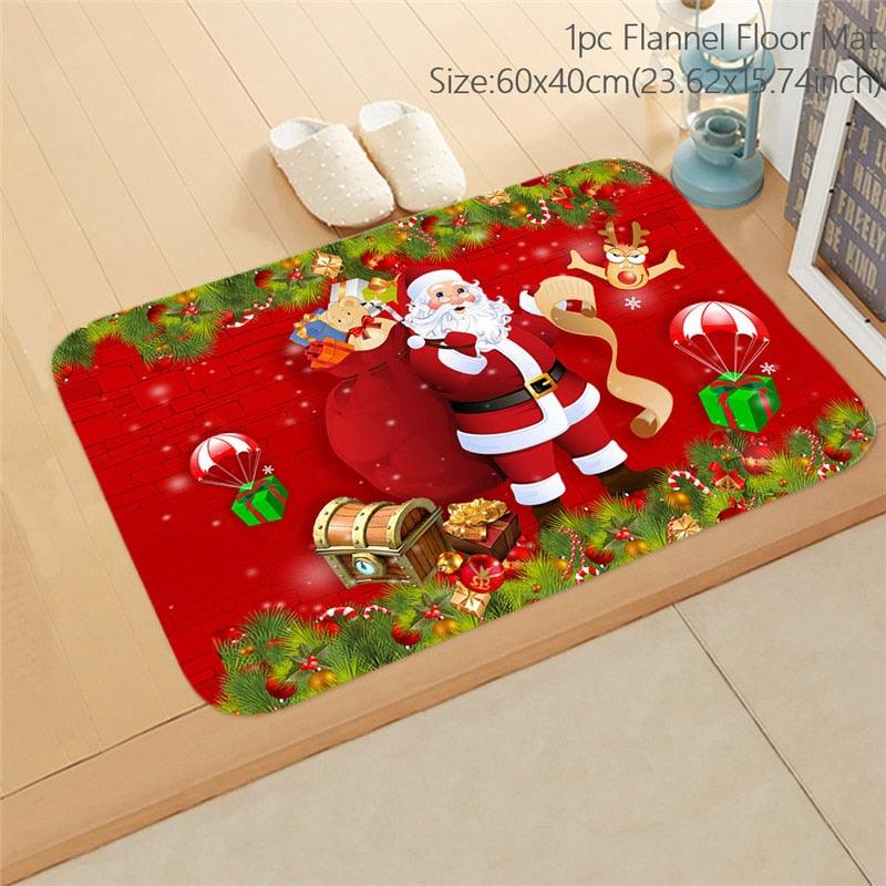 Lisslune | Cheerful Holiday Doormat for a Cheerful Welcome