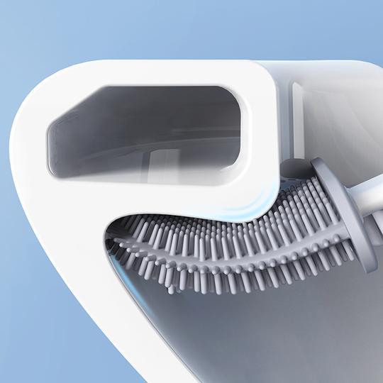 Lisslune | Revolutionary Silicone Flex Toilet Brush with Holder
