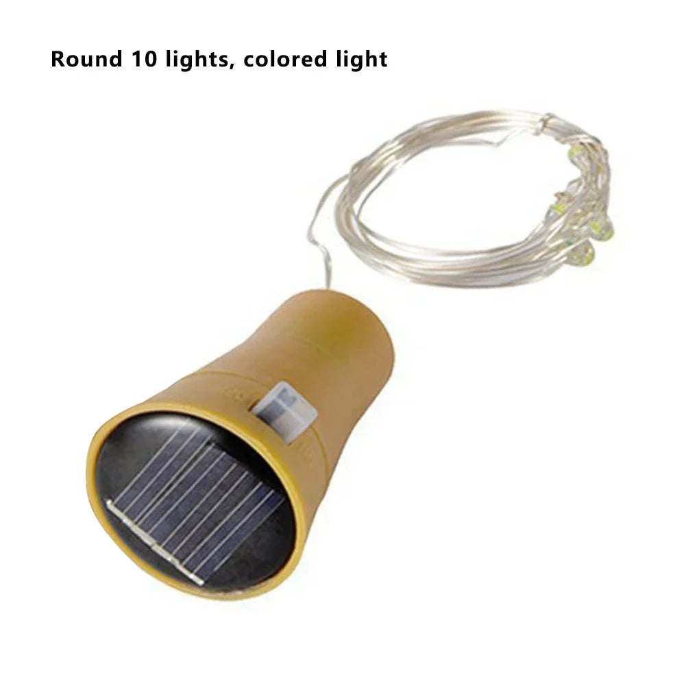 Lisslune | Solar-Powered Bottle Cork String Lights