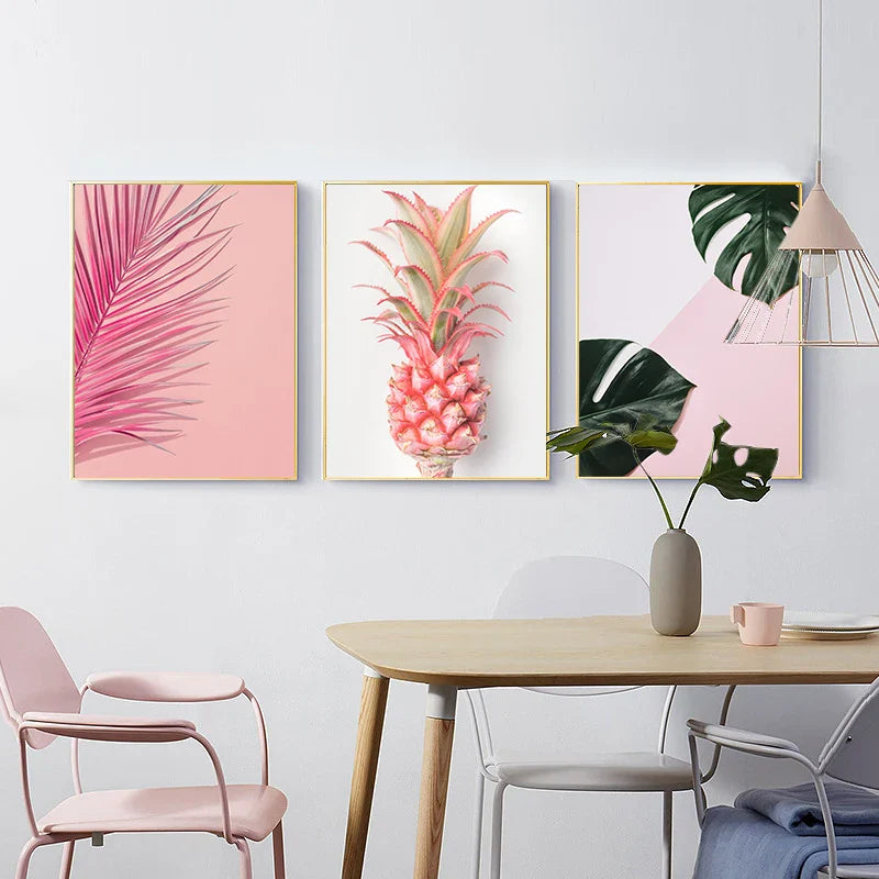 Lisslune | Pineapple Canvas Poster
