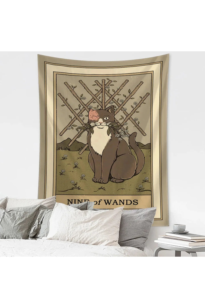 Lisslune | Cat Witchcraft Tapestry