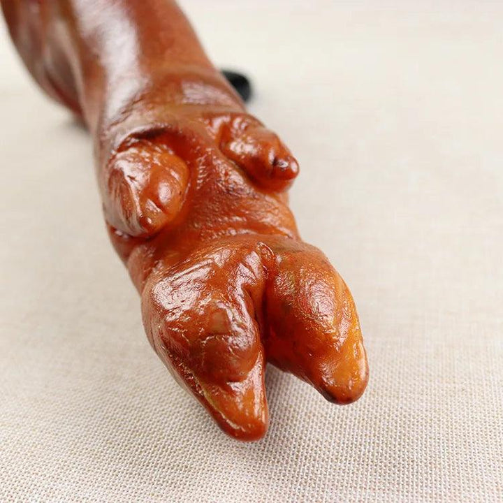 Lisslune | Realistic Large Fake Pig's Foot Ribs - Ideal Photography Prop for Food Styling