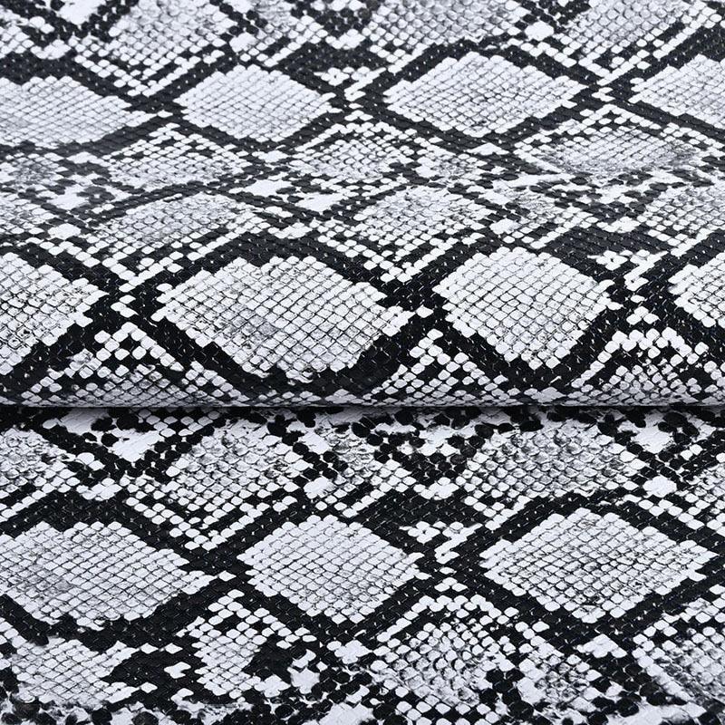 Lisslune | Synthetic snake skin leather craft fabric - Elevate your creations!