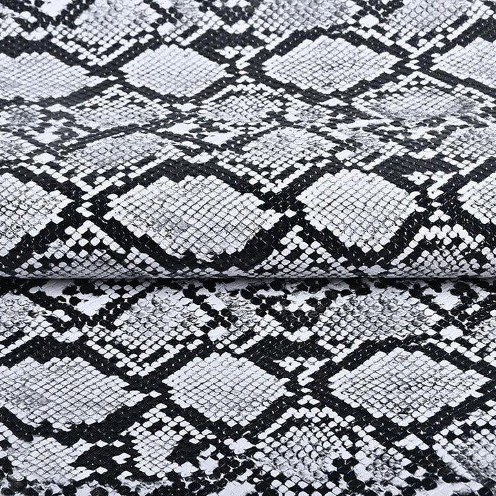 Lisslune | Synthetic snake skin leather craft fabric - Elevate your creations!